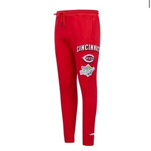 Pro standard MLB CINCINNATI REDS WORLD SERIES STACKED LOGO FLC SWEATPANT - FC M